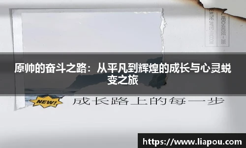 原帅的奋斗之路：从平凡到辉煌的成长与心灵蜕变之旅